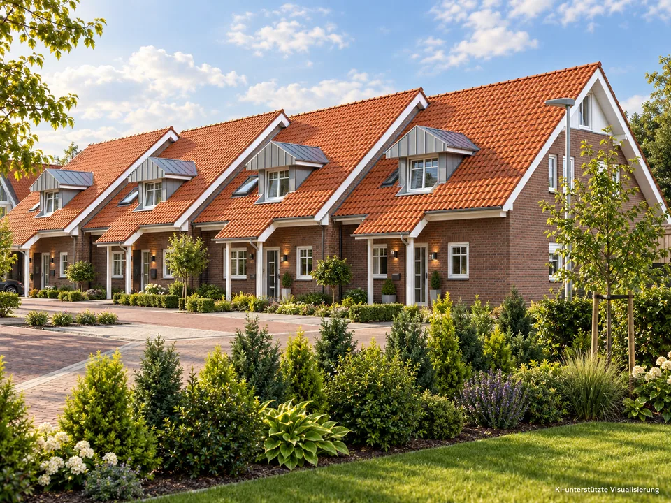 Reihenhaus Begonie – Hausansicht
